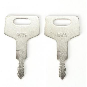 H806 Key for Takeuchi Excavator & Track Loader - 2 Pack