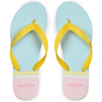Gioseppo Tongs Bleues à Brides Jaunes Villach – 36 Rose, Bleu, Jaune (Réf.)
