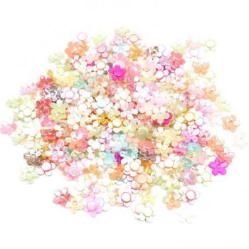 Kawaii Flatback Pearl Embellishments - 200 Pcs