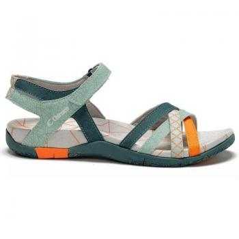 Chiruca Malibu Verde Arancio Sandalo Donna 36
