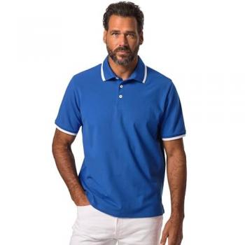JP1880 FLEXNAMIC® Poloshirt Herren Halbarm mit Kontraststreifen