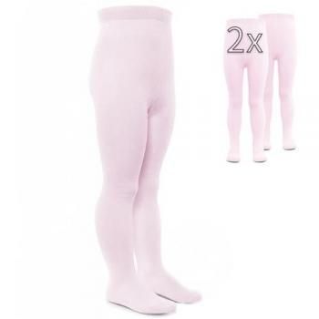 LaLoona Kinderstrumpfhosen 2er Pack Rosa 62/68