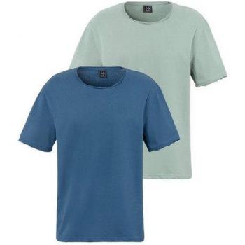 Relaxed Fit T-Shirt von JOHN DEVIN, Herren, Kurzarm, blau