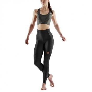 Leggings Skins Series-5 Skyscraper Donna Stretch Neri XS