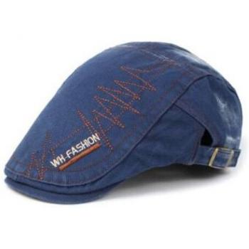 Men's Leisure Cotton Beret - Vintage Artist Hat in 5 Colors