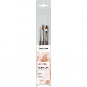 Da Vinci Aquarellpinsel Set COLINEO 3 Stück
