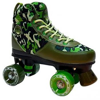 Pattini Park City Hanny verde mimetica bambini - 37/38