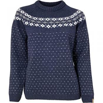 Ivanhoe Damen Crewneck Sire in Hellblau