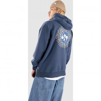 Sudadera Azul Quiksilver Good Hope Lake con capucha