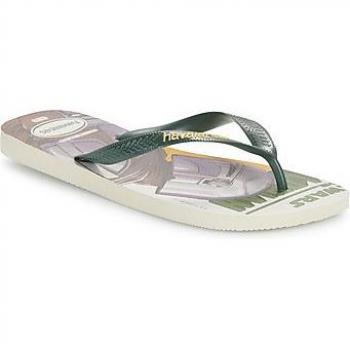 Havaianas Top Herren Sandalen Beige Größe 43-44 Leder