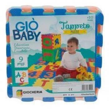 Tappeto Puzzle LETTERE 9 Pezzi
