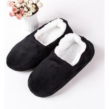 Chaussons bas en coton épais pour hommes - Pantoufles d'intérieur automne/hiver
