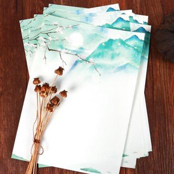 50PCS Letter Writing Paper Set