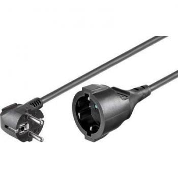 Deltaco DEL‑112E Power Cable schwarz – 10 m