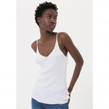 Camisinha slim com strass reluzentes