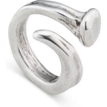 Anillo de clavo colección Clásicos bañado en plata de ley