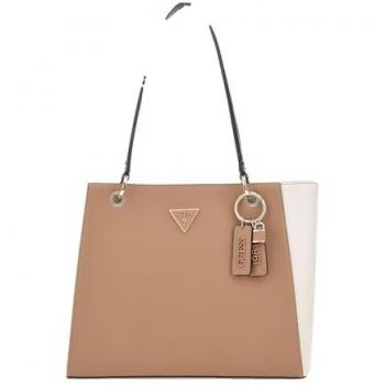 Guess Noelle II Beige Shoulder Bag – One Size