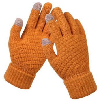 Cashmere Knitted Women's Winter Gloves