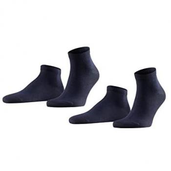 Falke Happy Calze Pariscarpa Blu 2-Pack Uomo 43-46