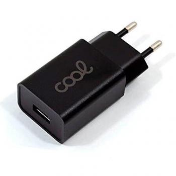 Cargador de Red Universal 1 x USB 1.5 Amperios Negro