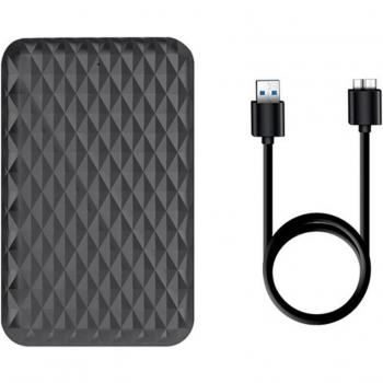 Schwarz-Weiß SATA-USB 3.0 Gehäuse