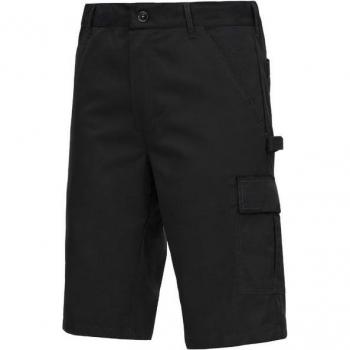 Nitras Motion Tex Light Arbeitsshort – Schwarze kurze Hose Größe 46