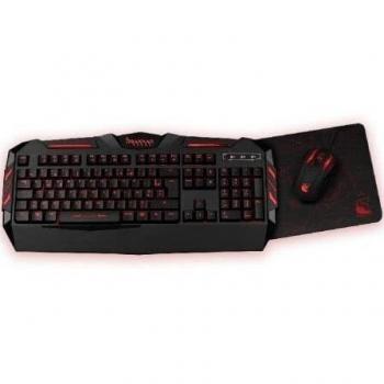 Pack Gaming Konix Drakkar Raider - Teclado + Ratón + Alfombrilla