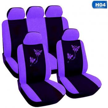 Fundas Universales para Coche con Bordado de Mariposas