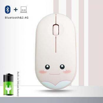 Ratón inalámbrico de 2.4G para Xiaomi MacBook Pro, recargable