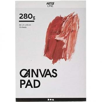 Papier Canvas A4 210x297mm 280gr 10 flles