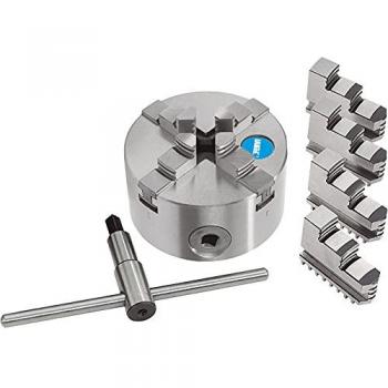 Fervi - Mandrino autocentrante 250 mm x tornio metallo griffe 4+4 m049/250