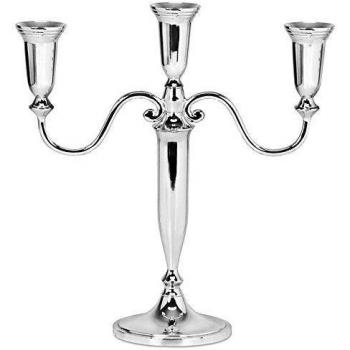 Edzard ED2111 Trípode para Vela de Candelabro 3-Vías Ahorro Óxido