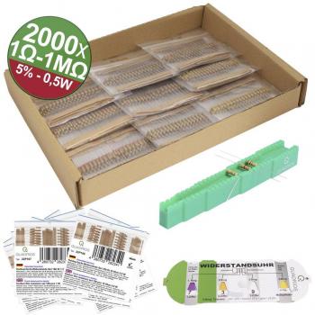 23P128 Carbon Film Resistor Axial Lead 0.5W 5% 2000 pcs