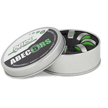 Extreme Green CARBON Nils ABEC-5 RS Bearings (8 pcs.)