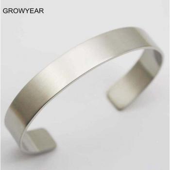 Brazalete Plateado Hombre-Mujer