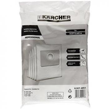 Karcher Fleece Filter Dust Bags for NT 20/1 Vacuum Cleaners