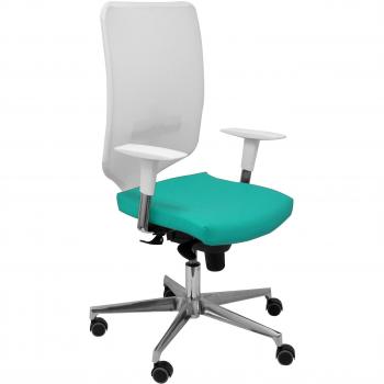 Poltrona Office Ossa Bianco Turchese
