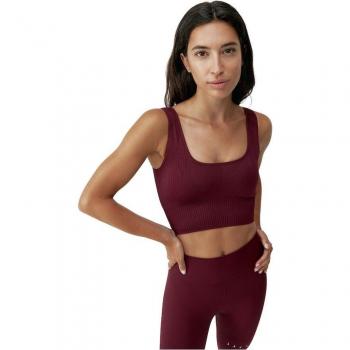 Born Living Yoga - Top de mujer Yami Burdeos