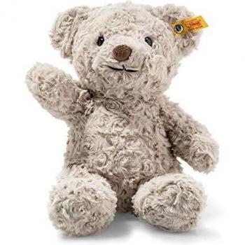 Grey Honey Teddy Bear by Steiff Soft Cuddly Friends, 28 cm