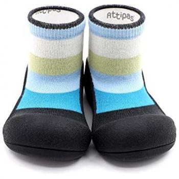 Zapatos Attipas Primeros Pasos Modelo New Rainbow Color Azul para Bebé