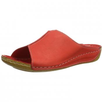 Damenpantolette von Andrea Conti, Modell: 0027423, Farbe: Rot, Größe: 41 EU