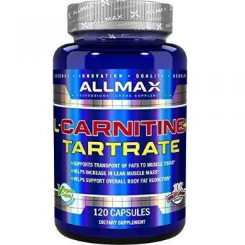 Allmax L‑Carnitin‑Tartarsäure Plus 120 Kapseln