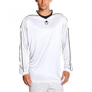 Camiseta Uhlsport Stream II Manga Larga, Todo el año, Unisex, Color Blanco/Negro, tamaño XL