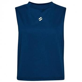 Camiseta Superdry Sin Mangas Run Cropped Loose
