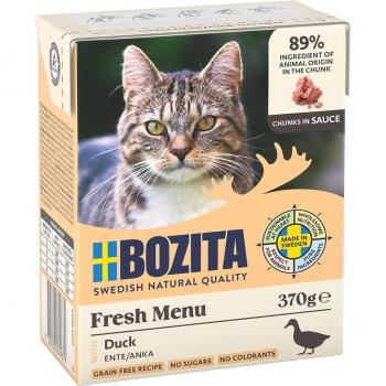Bozita Tetra Bouchées en sauce 6 x 370 g Canard - canard