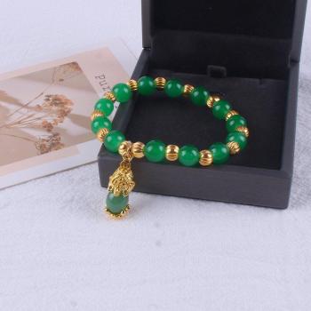 Colorful Crystal Wealth & Good Luck Pi Xiu Bracelet