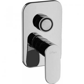 Deviatore a Pulsante Doccia Paini Domus 18CR691B