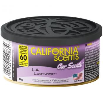 California Scents Désodorisant Lavande - Lot de 6 Latas pour Voiture et Maison