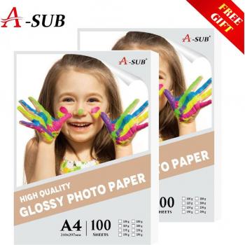 A4 Fotopapier Glänzend Wasserdicht Inkjet Druck 100 Blätter für professionelle Fotografie