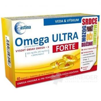 Astina Omega Ultra Forte, 60 kusov – podpora kognitívnych funkcií